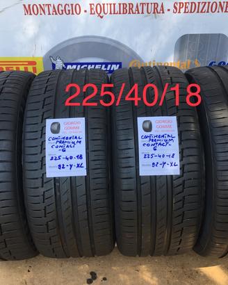 Gomme Nuove e usate 225/40/18