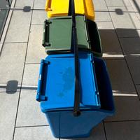 Set 3 bidoni raccolta differenziata