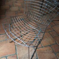 4 sedie design stile Bertoia