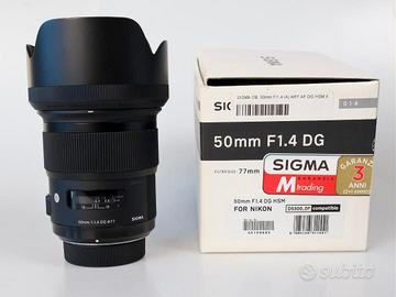 Sigma 50 F1.4 DG HSM Art (Nikon)