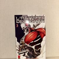 Manga “Attack on titan” numero 3