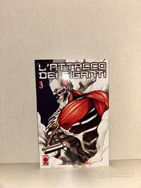 Manga “Attack on titan” numero 3