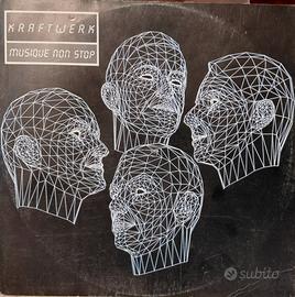 KRAFTWERK Musique non stop disco vinile anno 1986