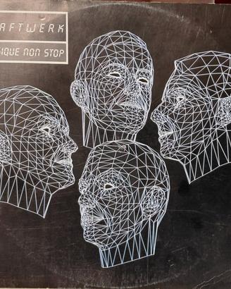 KRAFTWERK Musique non stop disco vinile anno 1986