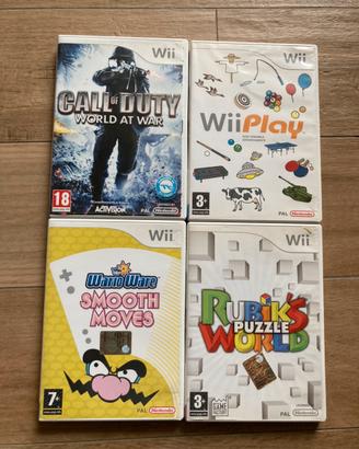 Lotto 4 giochi Wii originali | Vari titoli