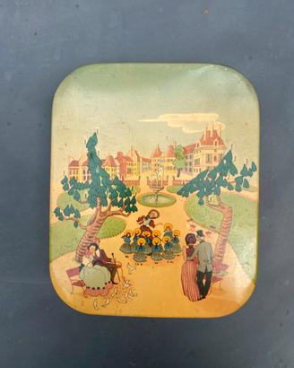 Scatola in latta da collezione dei primi del ‘900