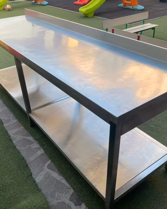 Piano di lavoro banco acciao inox