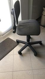 Sedia girevole per scrivania