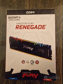 RAM DDR4 32Gb 3600 Kingston FURY