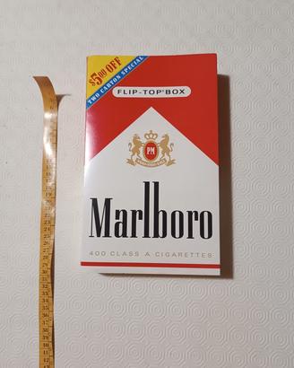 Pacchetto Marlboro gigante vuoto da collezione