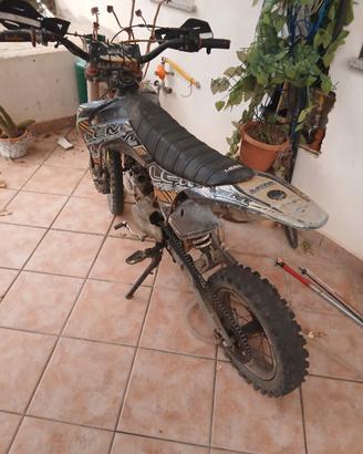 pit bike 125 ruote 12/14