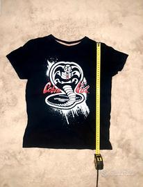 T-shirt Cobra Kai Logo Serpente  🥋