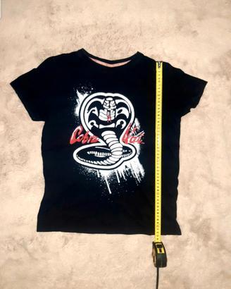 T-shirt Cobra Kai Logo Serpente  🥋