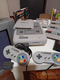 🎮 SUPER NINTENDO (SNES) + LOTTO GIOCHI ORIGINALI