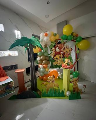 allestimento tema simba 