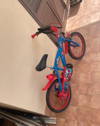 Bicicletta spider man