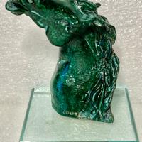 Testa di cavallo in fusione a cera persa firmata