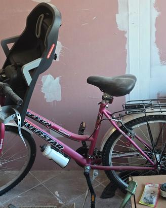 Bicicletta mtb da donna silver star