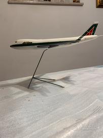 Modellino Aereo Ali italia Boeing 747 anni 70/80