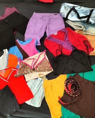 stock abbigliamento 17 pezzi tg xs /s