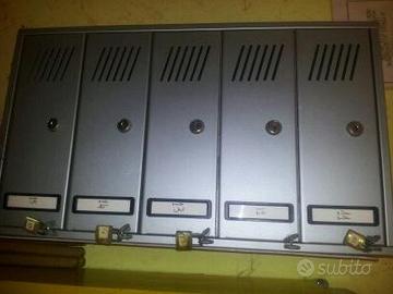 casette postali 5 posti