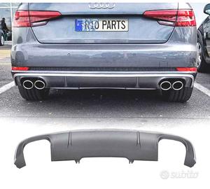 DIFFUSORE AUDI A4 B9 16-19 LOOK S4