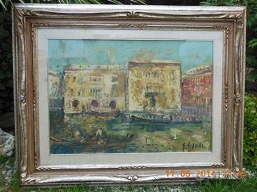 Quadri Con Cornici a Olio su Tela