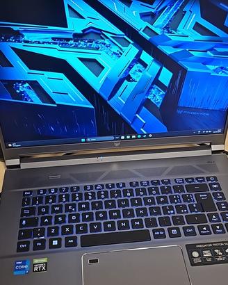 Notebook Acer Predator 3070TI - I7 12700H - 16GB