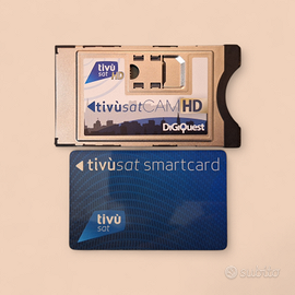 CAM DIGIQUEST TIVUSAT CON TESSERA HD