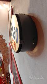 Insegna Esso Extra  in vetro 