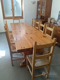 Tavolo in abete massiccio