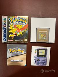 Pokemon Oro Game Boy Nintendo