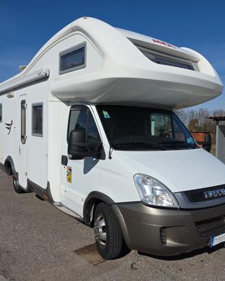 Camper Mansardato Arca M720 GLT superaccessoriato