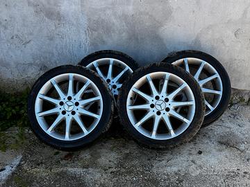 Quattro cerchi 17" Mercedes Classe B