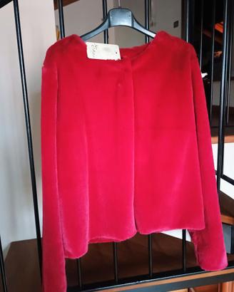 Giacca donna bordeaux taglia M