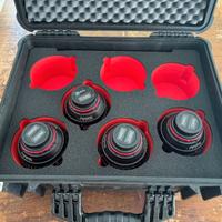 SET CANON PRIME CN-E EF CON VALIGIA