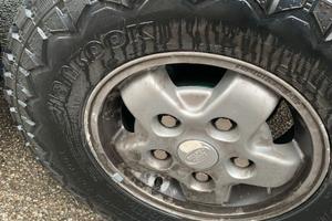 8 RUOTE COMPLETE LAND ROVER DISCO 1 invern. + M/T