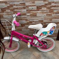 Bicicletta bambina Principesse 14’ senza rotelle