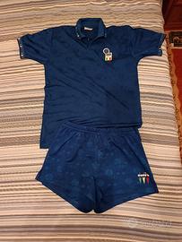 COMPLETO CALCIO HOME DELL'ITALIA MONDIALE USA 1994