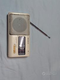 Sony ICF‑380 Radio Vintage FM/AM Funzionante