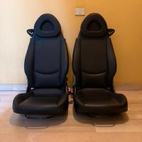 Sedili smart brabus 450 pelle nera