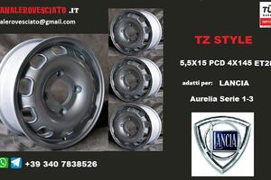 Cerchi TZ 15 pollici Lancia Aurelia serie 1 2 3