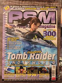 RIVISTA N°132 PSM CON POSTER TOMB RAIDER 