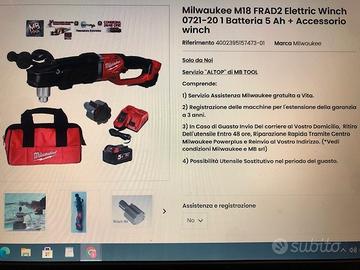 Trapano winch nautica