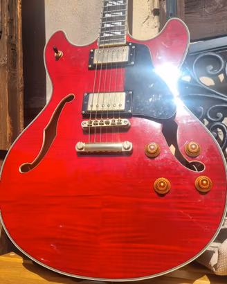 Washburn HB35 HB-35 Cherry red Semiacusti