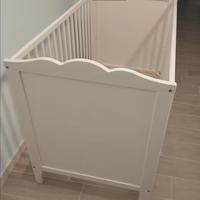 Lettino ikea bianco