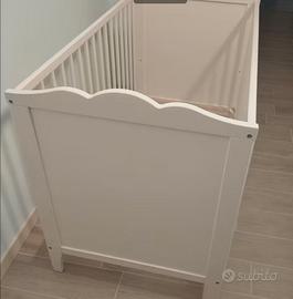 Lettino ikea bianco