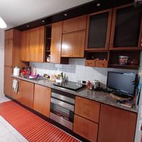Cucina legno lineare 4 mt ca. Piano granito