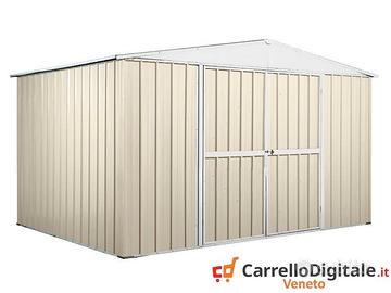 Box in lamiera di Acciaio 360x260cm 9mq avorio