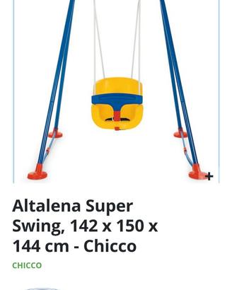 Altalena Chicco esterno x bimbi da 1 a 3 anni